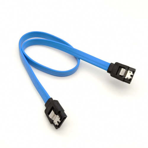 10 Pieces of Sata3.0 Solid State Drive Serial Port Data Cable with Lock  Cable 3.0 Data Cable Series 6Gb/S 40cm 2