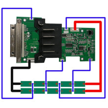 Li-Ion Batterijbehuizing PCB-Oplaadbeveiligingscircuitbordlabeldoos voor AEG RIDGID 18V 3,0Ah 9,0Ah LED-Lithiumbatterij