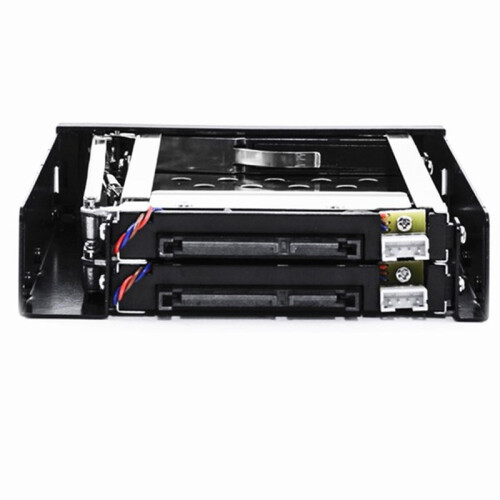 2.5 Inch Floppy Disk Drive Tray 2-Bay Disk Drive  for HDD/SSD Hard Disk Enclosure Extraction Box