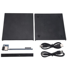 12.7mm External DVD Enclosure USB 2.0 External DVD/CD-ROM Case for Laptop Desktop PC Optical Disk Drive  to