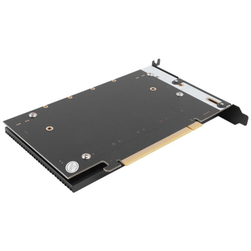 M.2 NVME Till PCIe 4.0 X16 Adapter Card, StöDer 4 NVMe M.2 2280, StöDer Bifurcation 2
