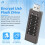 Unidade USB Segura, Volkcam 32GB Criptografada USB Flash Drive Hardware Senha Memory Stick com Teclado U Disk Flash 3