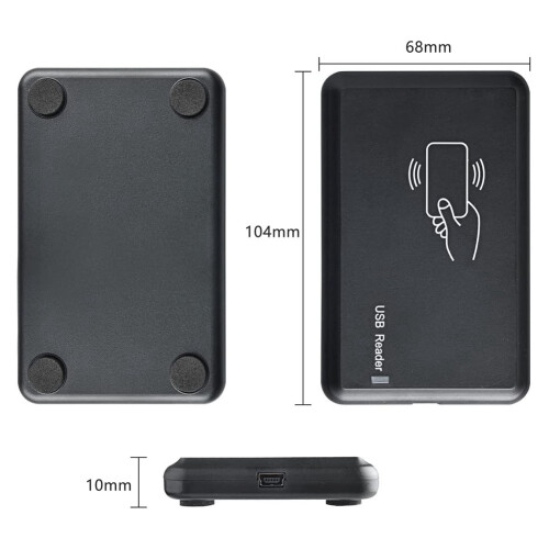 USB RFID Reader ID Card Reader Contactless Card Reader for EM4100 1