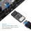 USB 2.0 Front Panel Header USB 9Pin Naar USB 2.0 Type-E Interne Adapter Moederbord Plug Adapter 6