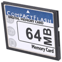 CartãO de MemóRia Compact Flash de 64 MB para Câmera, MáQuina de Publicidade, CartãO de Computador Industrial