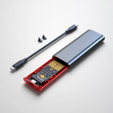 M2 SSD Case M.2 To USB 3.1 Gen 2 10Gbps NVMe SSD Enclosure for NVMe PCIE M Key/ (B+M) Key SSD Hard Disk, M2 SSD Case CC