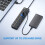 7  USB Hub Splitter Multi Hub USB 3.0 Adapter USB Several  Power Adapter with Switches and Lights 6