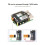 Waveshare for Raspberry Pi 5 Dual Channel PCIe to M.2 Expansion Board NVMe SSD HAT+ Standard High Speed Read/Write Boot Board 7