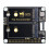Waveshare for Raspberry Pi 5 Dual Channel PCIe to M.2 Expansion Board NVMe SSD HAT+ Standard High Speed Read/Write Boot Board 1