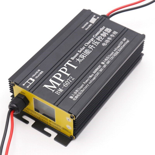 MPPT 600W Solar Boost Charge Controller for 24V 36V 48V 60V 72V Battery Charger Charge Digital Controller 2