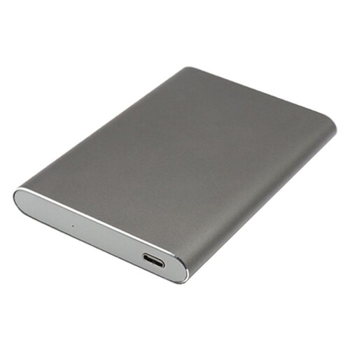 2,5 Tum SATA3 Till USB3. 1 SSD Solid Mechanical Notebook Hard Drive Box Type-C3.1 Mobile Storage Hard Drive Box Grå