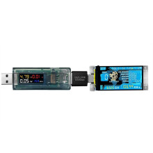 NMMiner Miner+NerdMiner V2 117KH/S USB-Ketting ESP32 Crypto Miner BTC Solo Loterij Miner Ampèremeter USB-A-Serie Vormketting