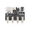 USB Conector XL-USB USBHUB USB2.0 HUB Hub 4-Port Controller USB 2.0 Expansion Module 40MB/S CH334 Chip 4