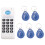 RFID NFC IC Card Reader & Writer+5XT5577 Keychain 125Khz-13.56MHZ Duplicator RFID  Card Reader IC ID Duplicator 1