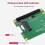 For Raspberry Pi 512GB SSD Kit Compatible with PCIe Gen3 M.2 HAT+NVME SSD for Raspberry Pi 5 4