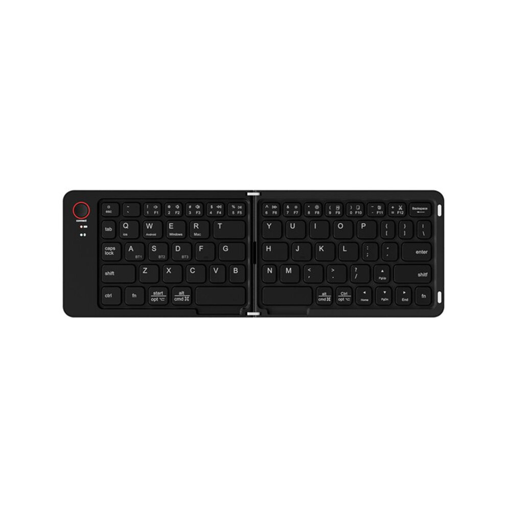 Portable Foldable Keyboard For Ios/Android/Windows Tablet Mobilephone Portable Keyboard Computeraccessories,A Black 6031951793165