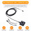 PC Power Button Desktop Power  PC External Start Power /Off Button Magnetic Self-Reset Button Metal Shell RGB 1