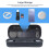 EVA Shockproof Carrying Case for  Portal Protective Handheld Console Handbag with Game Accessories Storage 4