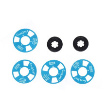 Cassette Audio Vierge pour Enregistrement Musical DIY Bobine en Aluminium Ă Bobine Cassette Vierge Bleu