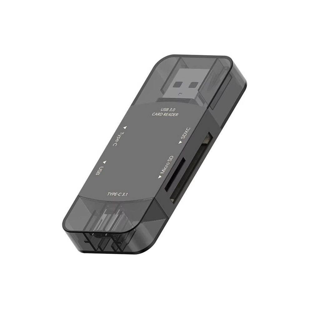 6In1 Otg Card Reader Type-C 3.1 To Usb Adapter Usb 3.0 Tf Card Usb Flash Drive Card Reader For Phone Computer A 4712562013515