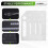 3.5 Inch Desktop Hard Disk Rack Transparent Acrylic Mechanical Hard Disk Cage External Hard Disk Storage Box 4 Layer 1