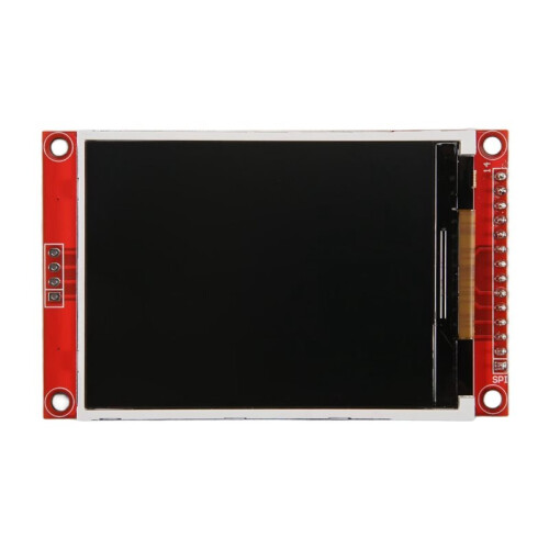Painel de Toque LCD TFT SPI 240x320 de 2,8 Polegadas com Módulo de Porta Serial PBC ST7789V, Display Serial SPI de 2,8 Polegadas A 1