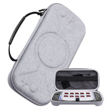 Bolsa de Almacenamiento para 2. Estuche de Viaje para 2. Estuche Protector A Prueba de Golpes. Accesorios de Juego. Gris.