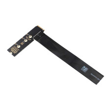 M.2 NVMe SSD Extension Cable PCIe 4.0 X4 M-Key High-Speed Data Transfer Flexible Extender for M.2 NGFF SSDs PH417B-20