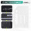 3.5 Inch Desktop Hard Disk Rack Transparent Acrylic Mechanical Hard Disk Cage External Hard Disk Storage Box 3 Layer 1