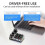 15 Keys 3 Knobs Programmable Keyboard,  Hot Swappable Numpad, Gaming Keyboard with Memory Function White 8
