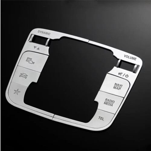 Car Center Control Mouse Decorative Button Sticker Decorative Frame for - GLB220 GLA200 EQB GLE350