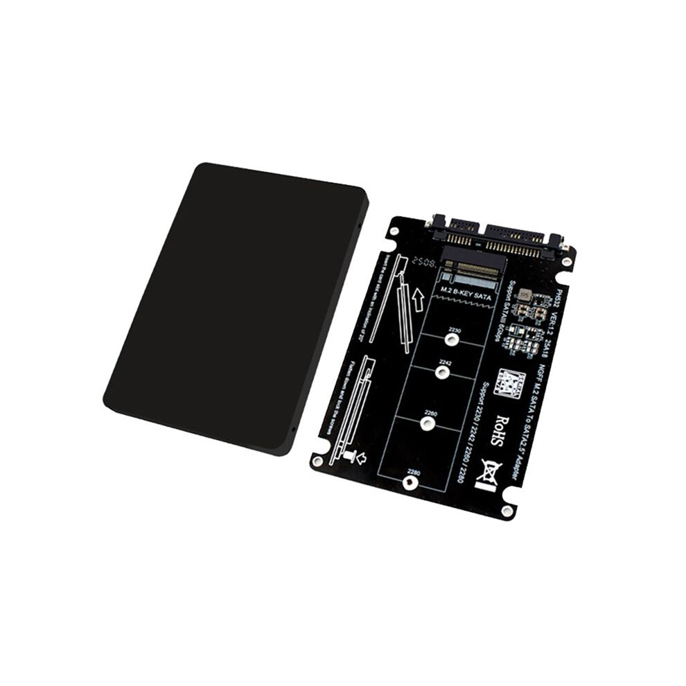 M.2 B-Key Ngff To 3.0 6Gbps 2.5Inch Riser Board Ngff M.2 Ssd Adapter Support 2230 2242 2260 2280 M.2 Ssd 4713634448655