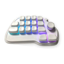 Teclado Personalizado de 17 Teclas, Conexão com Fio de Porta TIPO C, Teclas Personalizáveis, de Acordo com uma Variedade de Cenários