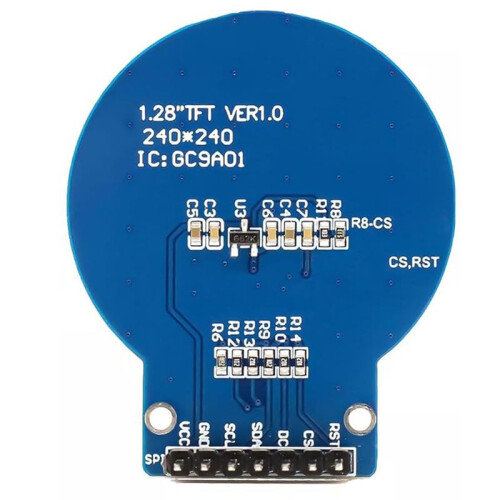 1.28INCH Circular TFT Screen for  RGB IPS HD 240 X 240 Resolution SPI Interface LCD Display Module 2pack 1