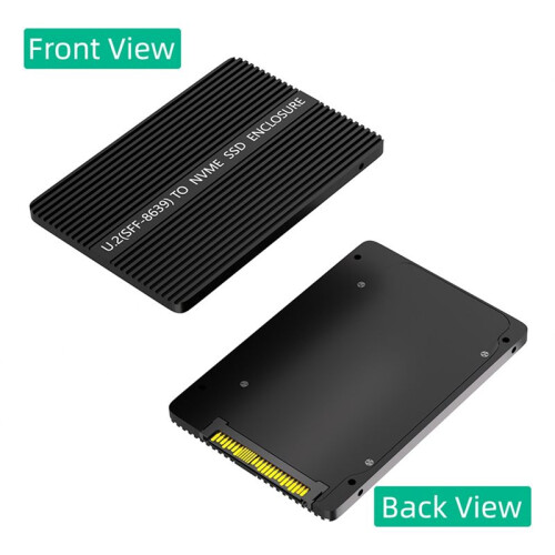 Adattatore da U.2 A NVME da 2,5 Pollici SFF-8639 PCI-e U2 A M2 M Key Riser Board Socket per Convertitore SSD M.2 Box 1