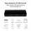Type-C Dock Splitter Laptop PD Charger Type-C USB Hub Adapter 4K -Compatible High Speed for  Surface Pro 8 3