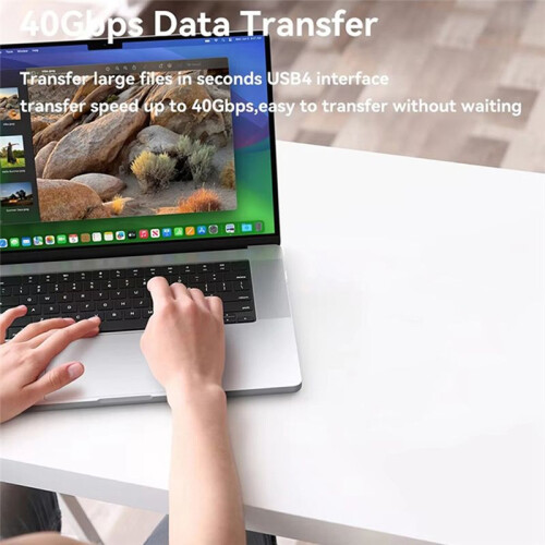 Case per SSD USB 4.0 NVMe M.2 da 40 Gbps, , USB-C, per USB 3.2/3.1/3.0, per , per  e per 1