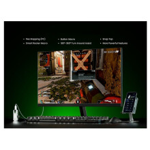 AIMZENIX AX200PRO Keyboard Mouse Adapter,High Performance Converter Compatible with Popular FPS Games PC & NS Platforms