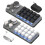 15 Keys 3 Knobs Programmable Keyboard,  Hot Swappable Numpad, Gaming Keyboard with Memory Function White 4