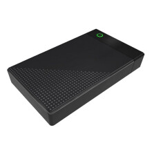 Caixa para Gabinete de Disco Rígido de 3,5 Polegadas, Caixa para HDD USB 3.0 de Até 20 TB com Adaptador de Energia UASP 12 V 2 A, Plugue