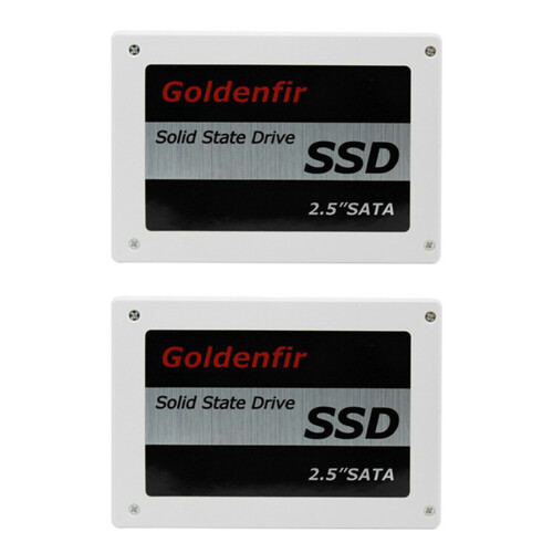 2X Goldenfir SSD 128GB SSD 2.5 Hard Drive Disk Disc Solid State Disks 2.5Inch Internal SSD 1