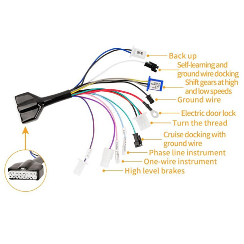 Sine Wave Controller 48V 60V 2500W 72V 3000W Electric Bicycle Brushless  Controller 50A Scooter Motor Controller 2