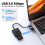 MSATA Easy Drive Cable Type C  External Hard Drive Enclosure 6Gbps High Speed Solid State Drive Cable,A 3