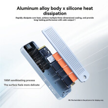 M.2 SSD Enclosure RTL9210C Dual-Protocol M.2 NVMe SSD Case USB3.0 Gen2 10Gbps Hard Disk Box for 2280/2260/2242/2230