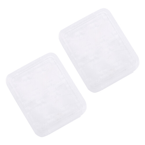 2X Eight in One Plastic Micro- SDHC TF MS Memory Card Storage Case Box Protector Holder