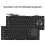 Industrial USB Touch Board Keyboards with Touchpad and High Durability Trackpad for Medicals and Security Systems 4