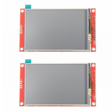 2X 3.5 Inch 480X320 SPI Serial TFT LCD Module Display Screen with Press Panel Driver IC ILI9488 for MCU