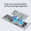 M.2 NVME/NGFF Case Dual Protocol Solid State Drive Case 20Gbps M.2 to USB 3.2 Gen2 Intelligent Hard Drive Case 4