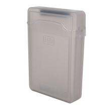 15Pcs 3.5 Inch IDE  HDD Hard Drive Disk Plastic Storage Box Case Enclosure Cover Gray
