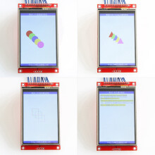 2X 3.5 Inch 480X320 SPI Serial TFT LCD Module Display Screen with Press Panel Driver IC ILI9488 for MCU